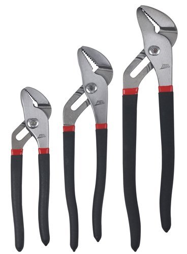 ATD Tools (833) 3-Piece Tongue and Groove Pliers Set