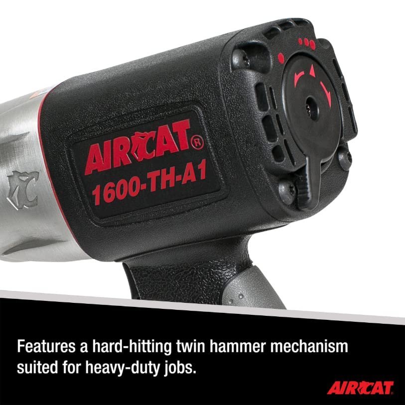 AirCat 1600-TH-A1: 1" Impact Wrench 1600 Ft-Lbs