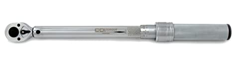 CDI 1002MFRMH 3/8-Inch Drive Metal Handle Click Type Torque Wrench, Torque Range 10 to 100-Fo - Proindustrialequipment