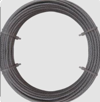 1/4" x 150' Steel Cable with air Craft hook - Winches - Proindustrialequipment