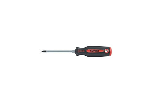 Sunex 11P2X4H Phillips Screwdriver #2 x 4" with Bolster