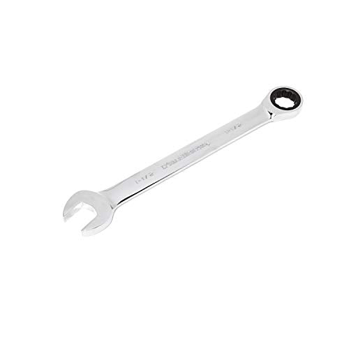 GEARWRENCH 12 Pt. Ratcheting Combination Wrench, 1-1/2" - 9042