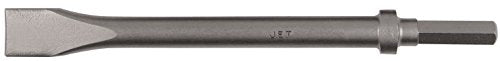 JET 408312 - .580 Hex Shank 12" Long Narrow Flat Chisel - Heavy Duty - Chipping Air Hammer Accessories - Jet - Proindustrialequipment