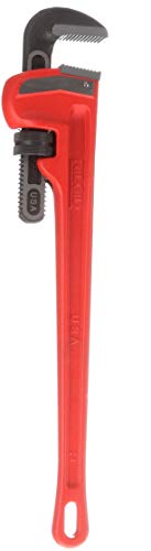 Ridgid Tools 31030 24-Inch Heavy-Duty Straight Pipe Wrench - Threading and Pipe Preparation - Proindustrialequipment