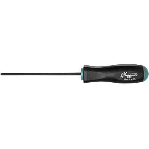 Bondhus 34509 T9 Star Tip Screwdriver with ProGuard Finish, 4.9-Inch, 2 Piece - Proindustrialequipment