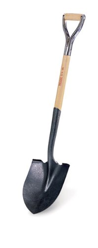 Ridgid 52310 172 D-Handle Round Point Shovel - Proindustrialequipment