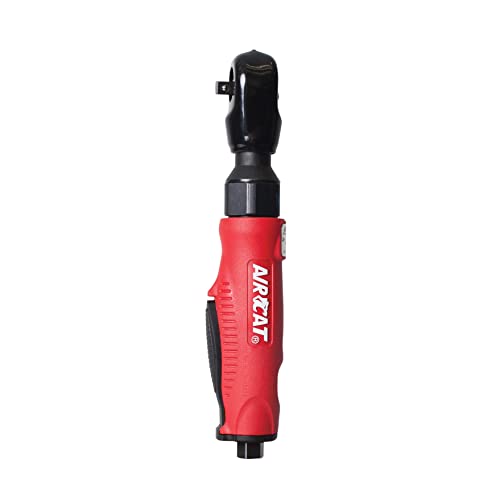 AIRCAT Acr800R 1/4-Inch Red Composite Ratchet with Single Pawl Mechanism - Proindustrialequipment