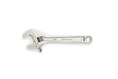 Crescent AC26VS Carded Sensormatic 6-Inch Adjustable Wrench, Chrome - Proindustrialequipment