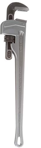 Ridgid Tools 31105 24-Inch Aluminum Pipe Wrench - Threading and Pipe Preparation - Proindustrialequipment