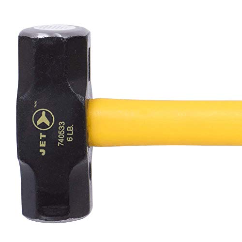 Jet 740533-6 Lb Sledge Hammer-Fibreglass Handle - Hammers - Proindustrialequipment