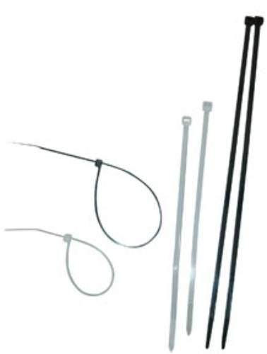 ATD Tools 20418 Black 18" 25-Piece UV Stabilized Nylon Cable Tie - Proindustrialequipment
