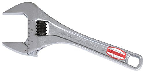 Reed Tool 02195 AWWO6 Wide Mouth Adjustable Wrench, 1-3/8-Inch - Wrenches - Proindustrialequipment