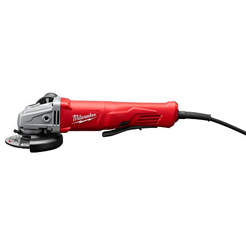 Milwaukee 6141-30, amoladora angular pequeña con bloqueo de paleta de 4-1/2", lote de 1