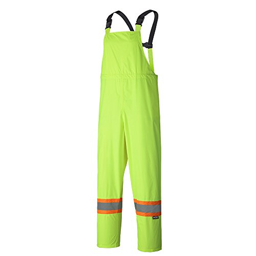 Pioneer V1080160-XL Waterproof Lightweight Jacket and Pants Combo, Rainsuit, Yellow-Green, XL - Clothing - Proindustrialequipment