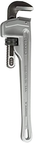 Ridgid Tools 31100 18-Inch Aluminum Pipe Wrench - Threading and Pipe Preparation - Proindustrialequipment