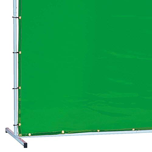 Sellstrom S97342 Welding Curtain with Frame - 6'x6' - Green - Other Protection - Proindustrialequipment