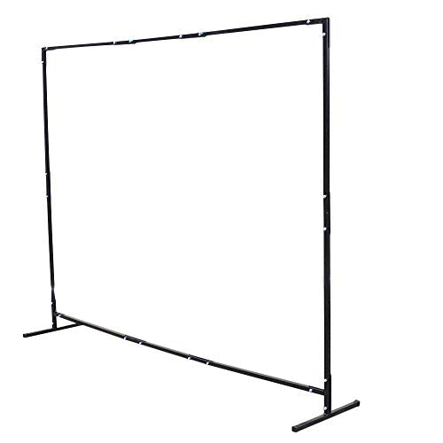 Sellstrom S97470 Welding Curtain Frame - 1" Square Steel Tube, 6'x6'x1" - Black - Other Protection - Proindustrialequipment