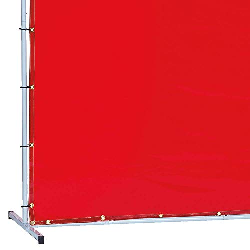 Sellstrom S97330 Welding Curtain with Frame - 6'x6' - Red - Other Protection - Proindustrialequipment