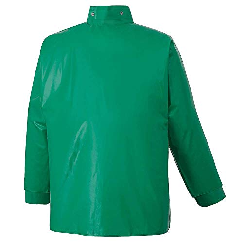 Pioneer V2240640-2XL Chemical Resistant FR Safety Jacket, Waterproof, Green, 2XL - Clothing - Proindustrialequipment