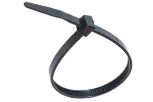 ATD Tools ATD-20414 100 Pc. 14 In. Black UV Stabilized Nylon Cable Ties - Proindustrialequipment