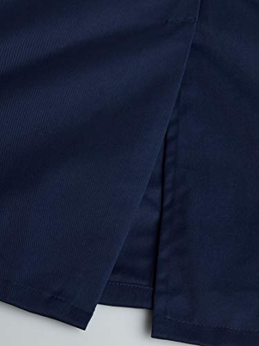 Pioneer V2020180-L Multi-Pocket Shop & Garage Work Coat, Navy Blue-Large - Clothing - Proindustrialequipment