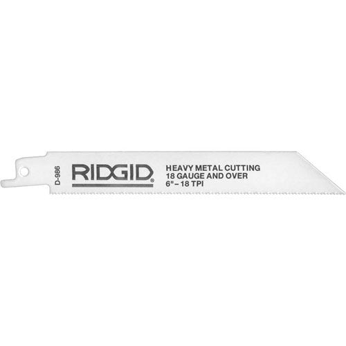 Ridgid 47087 D990 6TX12-Inch Reciprocating Saw Blade, 5-Pack - Plumbing Tools - Proindustrialequipment