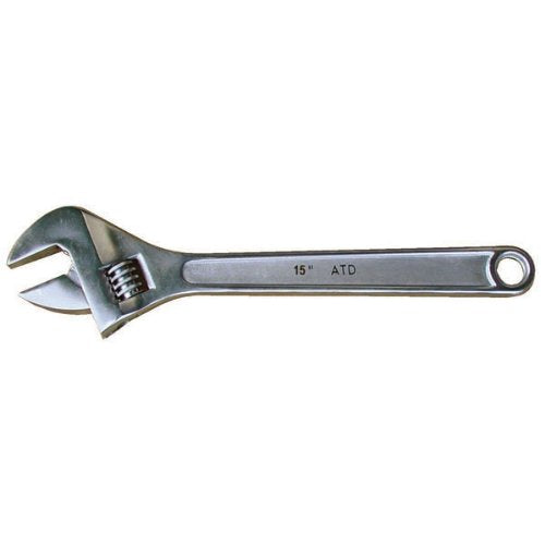 ATD Tools 415 15" Adjustable Wrench with 1-11/16" Opening