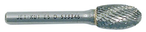 Jet 533345-1/2" -Kut Oval Shape Bur - Screw Drivers and Sets - Proindustrialequipment