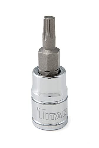 Titan 66920 T20 Dado de punta Dr. Star de 1/4 pulg.