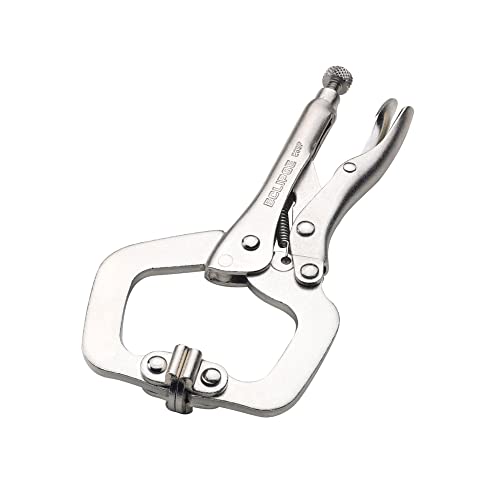 Eclipse E6SP Locking Pliers with Swivel Pads, Chrome Molybdenum Steel, 6-Inch Size, 1-3/4-Inch Jaw Capacity