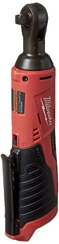 Milwaukee 2457-20 M12 Trinquete inalámbrico subcompacto de 3/8" 35 pies-libras 250 RPM con gatillo de velocidad variable (batería no incluida, solo herramienta eléctrica)