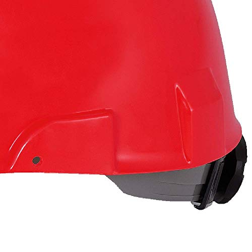 Sellstrom CSA Type 2 Class E Front Brim Hard Hat, 4-Point Suspension With Height Adjustments and Accessory Slots, Red, S69330 - Fall Protection - Proindustrialequipment