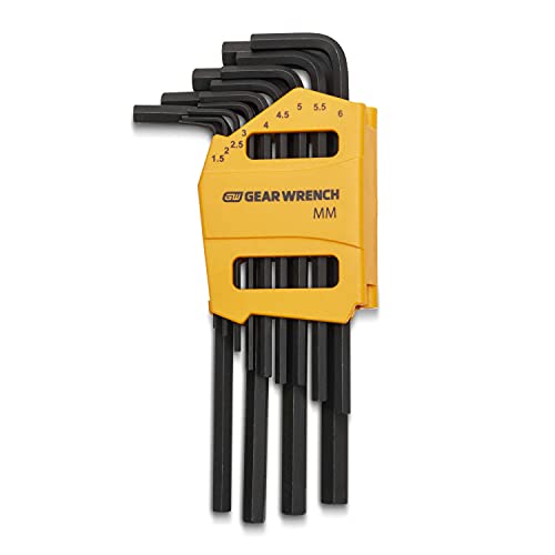 GEARWRENCH 13 Piece Long Arm Metric Hex Key Set - 83503