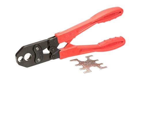 Ridgid Tools 23468 1/2-Inch And 3/4-Inch Pex Combo Crimp Tool - Crimpers - Proindustrialequipment