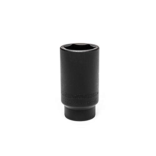 GEARWRENCH 1/2" Drive Deep Axle Nut Socket GM 34mm, 6 Point - 3449D