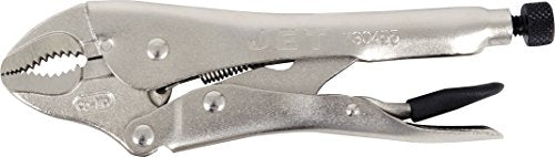 Jet 730455-7" Curved Jaw Locking Pliers with Cutter - Sockets and Tools Set - Proindustrialequipment