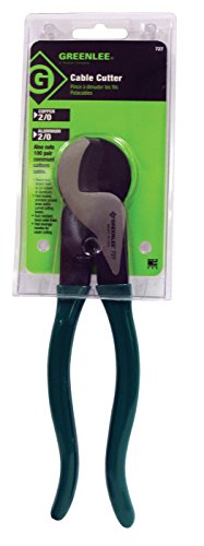 Greenlee 727 Cable Cutter, 9-1/4-Inch - Cutters - Proindustrialequipment