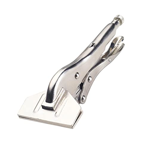 Eclipse E8R Straight Jaw Locking Sheet Metal Pliers, Chrome Molybdenum Steel, 8-Inch Size, 3-1/8-Inch Jaw Capacity