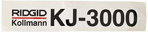 Ridgid 66102 Model No. Kj3000 Decal - Plumbing Tools - Proindustrialequipment