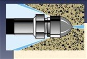 General Wire JN-42 Jet-Set 1/4" 15 Degree Angle Nozzle with Forward Jet - Other Plumbing Tools - Proindustrialequipment