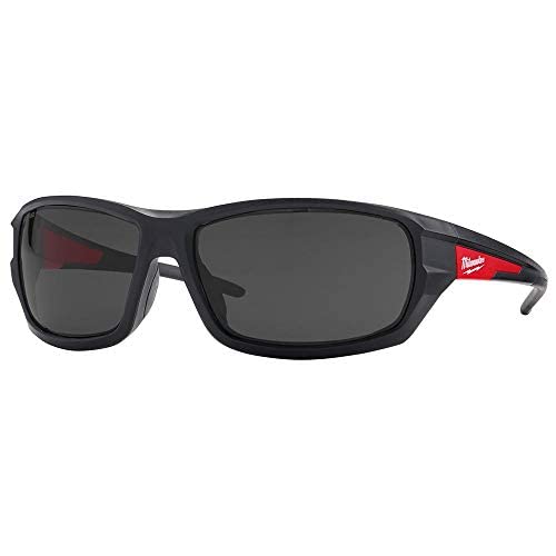 Milwaukee 48-73-2025 Gafas de seguridad de alto impacto, lentes antivaho, impacto de grado militar (tintadas)