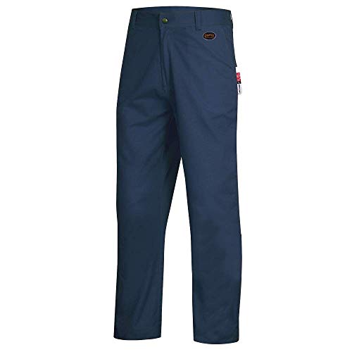 Pioneer ARC 2 Premium Cotton and Nylon Flame Resistant Work Pants, 4 Pockets, Navy, 40X32, V2540530-40x32 - Clothing - Proindustrialequipment