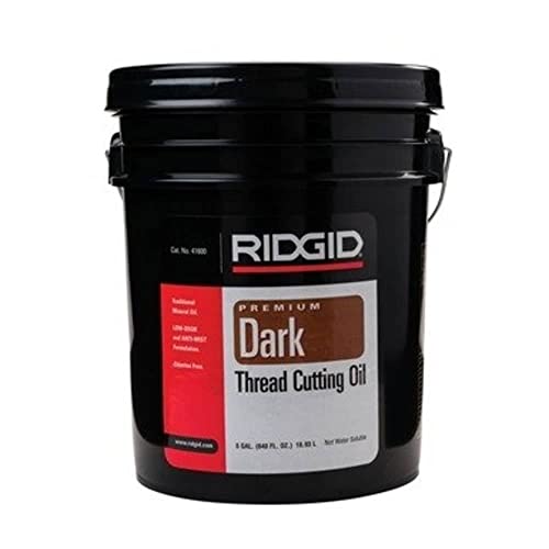 Ridgid 41600 Dark Threading Oil, 5-Gallon - Plumbing Tools - Proindustrialequipment