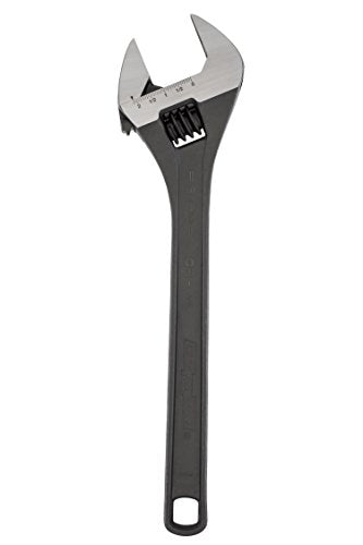 Channellock 818N Llave ajustable con revestimiento de fosfato negro, 18"