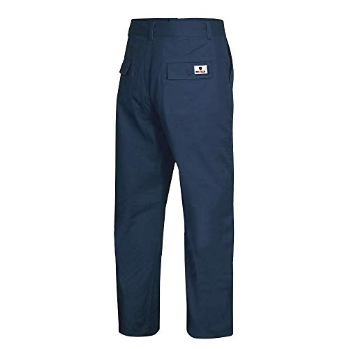 Pioneer ARC 2 Premium Cotton and Nylon Flame Resistant Work Pants, 4 Pockets, Navy, 36X34, V2540530-36x34 - Clothing - Proindustrialequipment