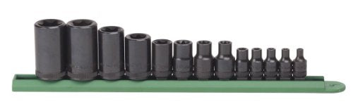 GearWrench 80583 13 Piece 1/4-Inch, 3/8-Inch, 1/2-Inch Drive E Socket Set