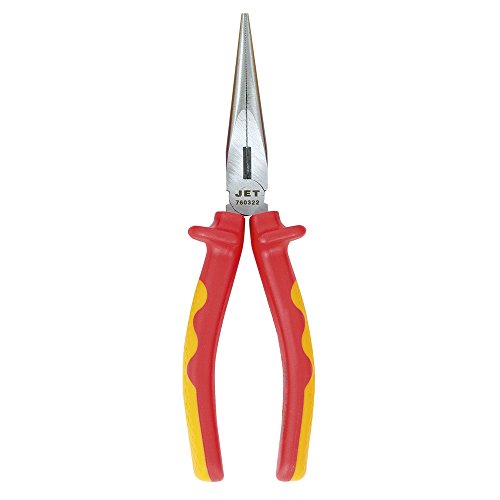Jet 760322-8" Vde Long Nose Pliers - Pliers and Wire Strippers - Proindustrialequipment
