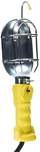 Bayco SL-425A Metal Shield Incandescent Utility Light with 16-Gauge Cord and Grounded Receptacle - Proindustrialequipment