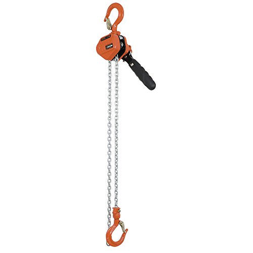 JET 110803 - 1/4 Ton 5-Feet Lift Klp Series Lever Chain Hoist-Heavy Duty - Manual Hoist - Proindustrialequipment