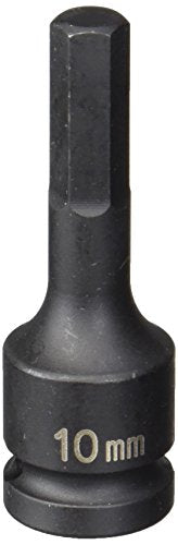 Grey Pneumatic (2910M) 1/2" Drive x 10mm Hex Driver Socket